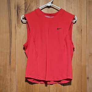 Nike Women's Vivid Red Muscle Tee